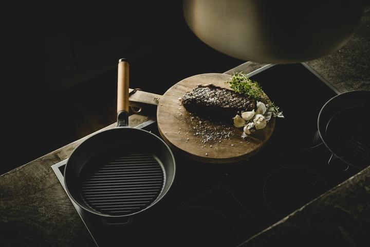 Actual product image Fiskars Norden grill pan, 26cm (26 cm, Grill pan, Cast iron)