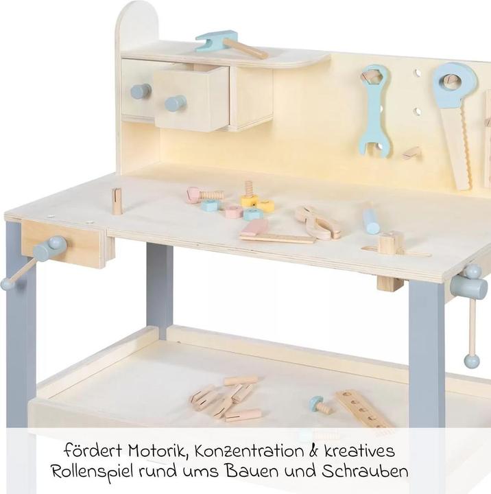 Produktbild Kindsgard Werkbank tinka grau