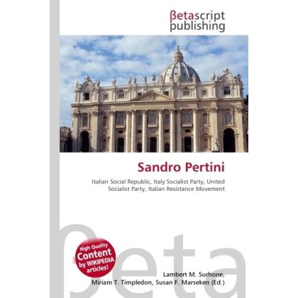 Sandro Pertini, Sachbücher