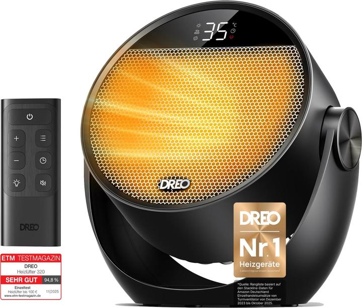 Dreo Heizlüfter (1500 W)