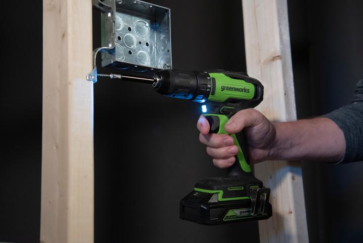 Produktbild Greenworks 24V Wiertarko-wkrętarka GD24DD35 - 3704008