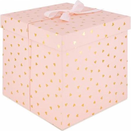 Stewo Geschenkbox Rose Heart Cube (27x27x27cm) (Coffret cadeau)