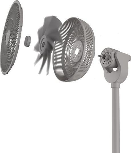 Immagine prodotto Duux Whisper Flex 2 Ventilator gray (56 dB)