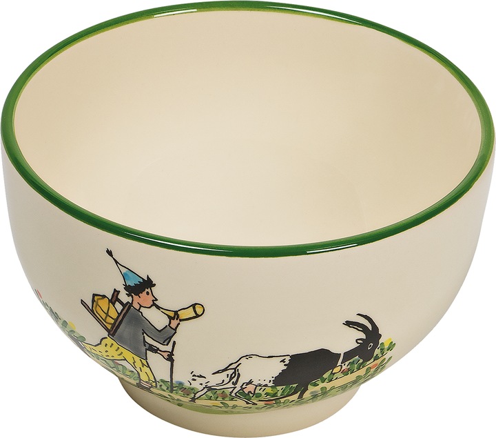 Ursli avec une chèvre