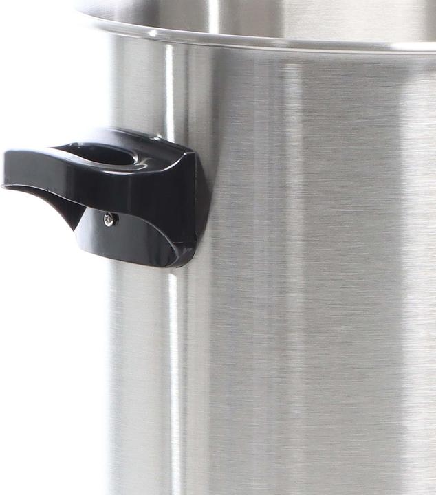 Image du produit Wiltec Soupière électrique Acier fin 27L 2000W Écran digital Minuterie Marmite 30-100°C Soupe (27 l)