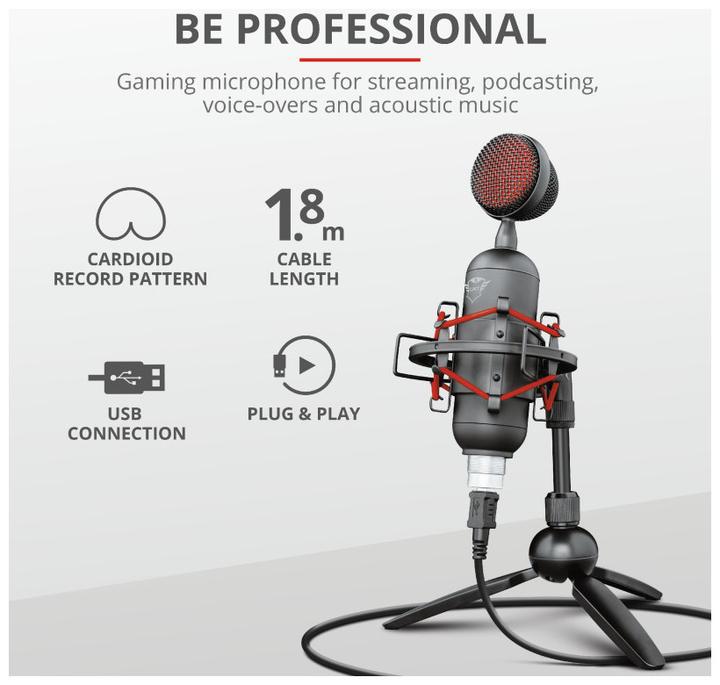 Actual product image Trust Microphone GXT 244 Buzz