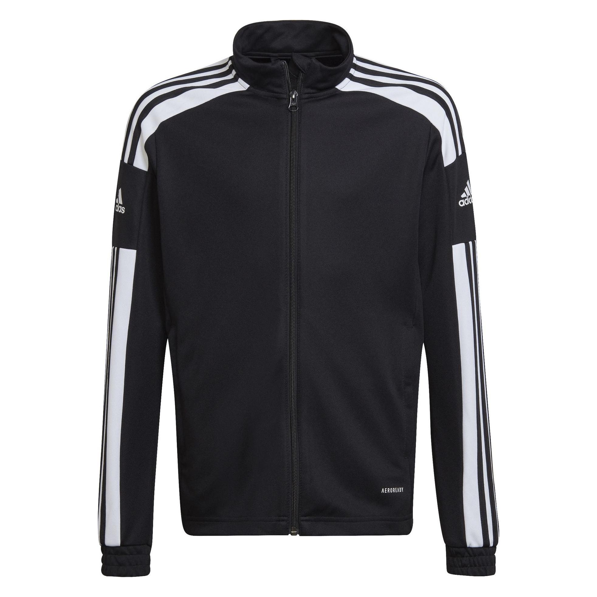 Adidas, Unisex, Pullover, Squadra 21 Trainingsjacke Kinder, Weiss, Schwarz, (140)