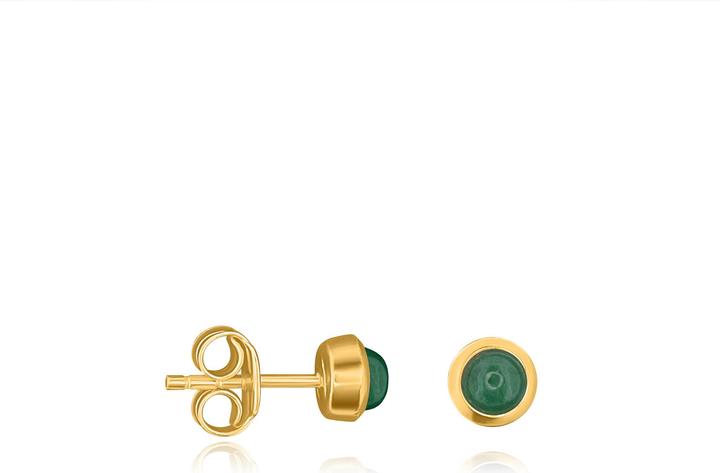 Produktbild Leyda Ohrstecker Edelstein (Silber 925 1 Mikron Gelb Vergo)