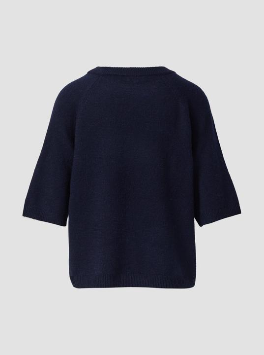 Produktbild s.Oliver Strickpullover Kurzarmpullover aus Alpakamix (38)