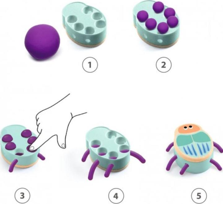 Productafbeelding Djeco Mijn Playdough Insecten
