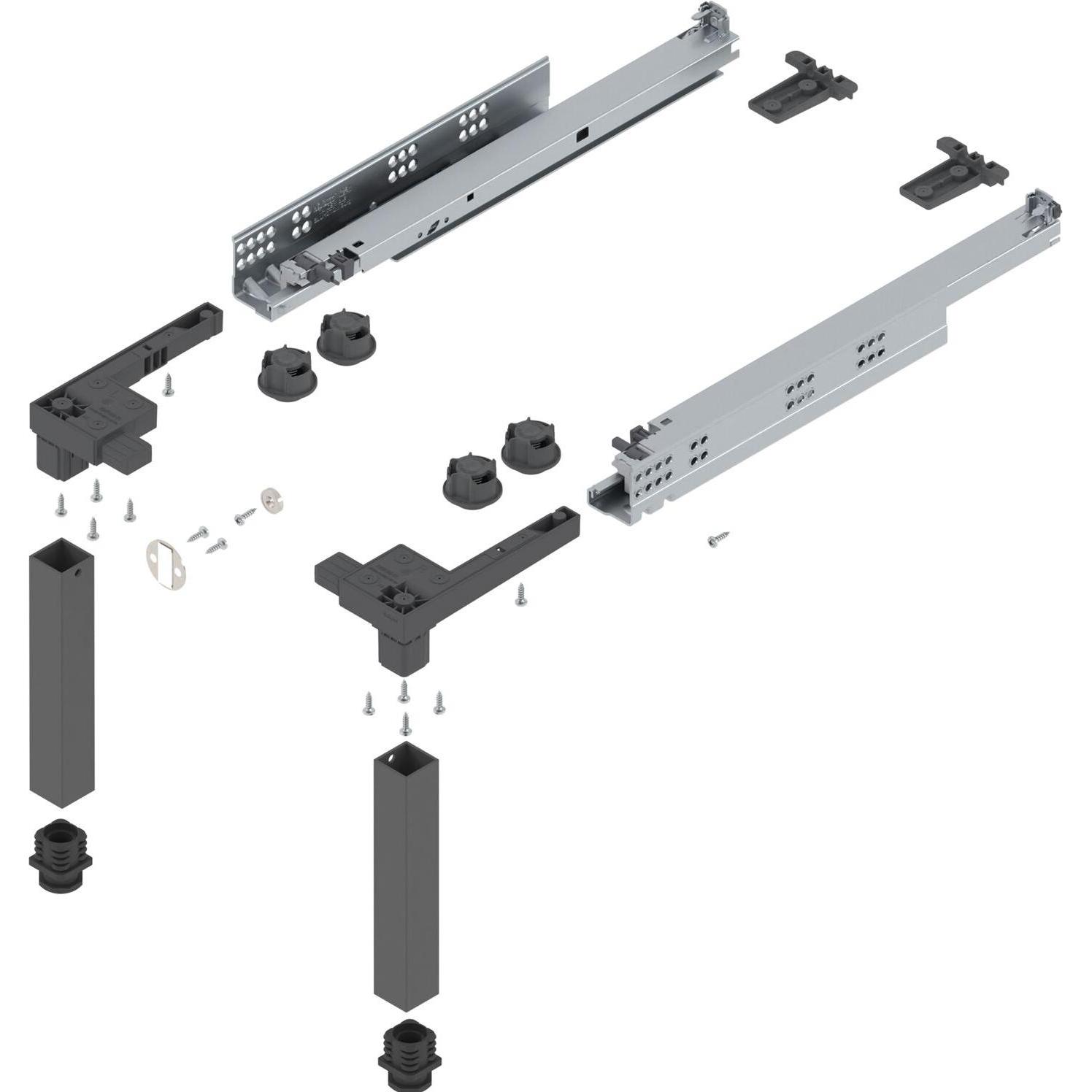 Blum, Schubladenauszüge, Space Step