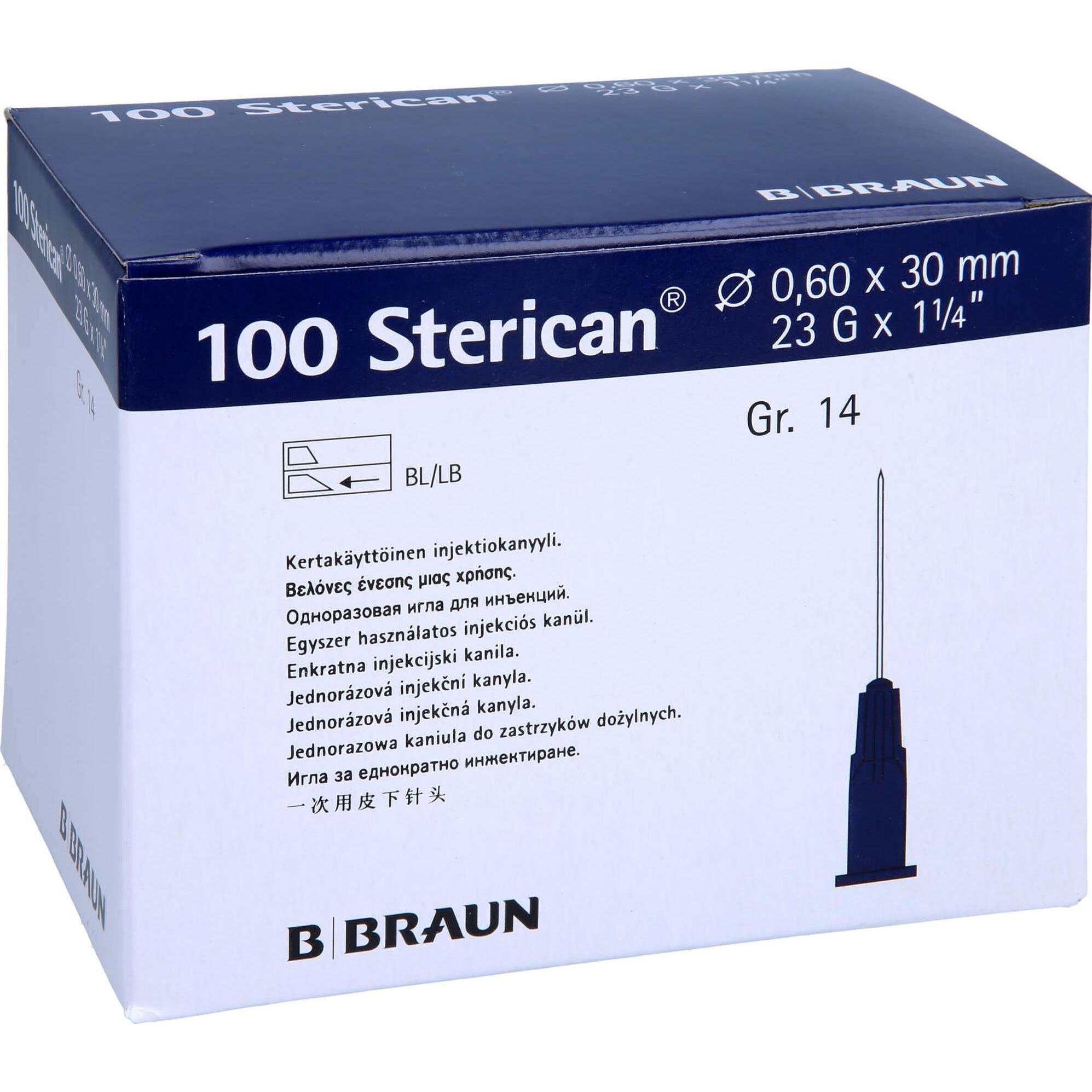 B.Braun, Praxisbedarf, Nadel 23G