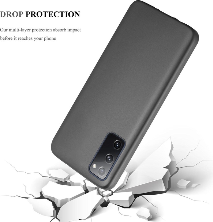 Produktbild Cadorabo TPU Matt Metallic Cover (Samsung Galaxy S20 FE)