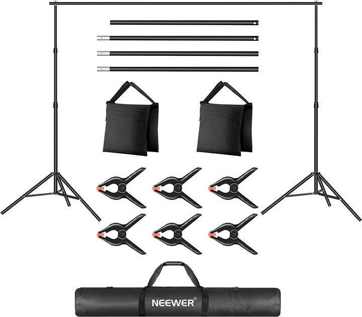 Immagine prodotto Neewer Set di supporti per sfondi fotografici (300 cm, 210 cm)