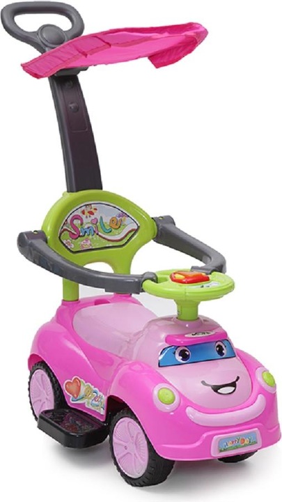 Actual product image Moni Slide car SMILE 3 in 1 push rod