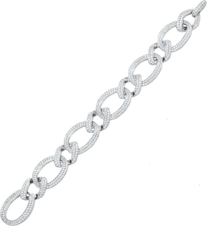 Immagine prodotto Candy Bracciale Trisi, Argento 925 (17.50 cm, Argento 925)