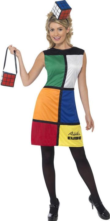 Produktbild Smiffys Rubik's Cube Kleid Kostüm (S)