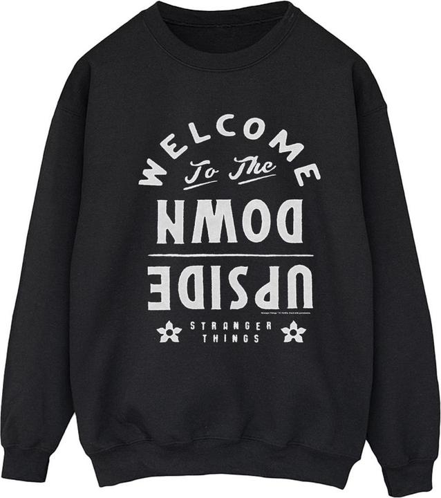 Image du produit Netflix - Sweat STRANGER THINGS WELCOME TO THE UPSIDE DOWN - Femme (M)