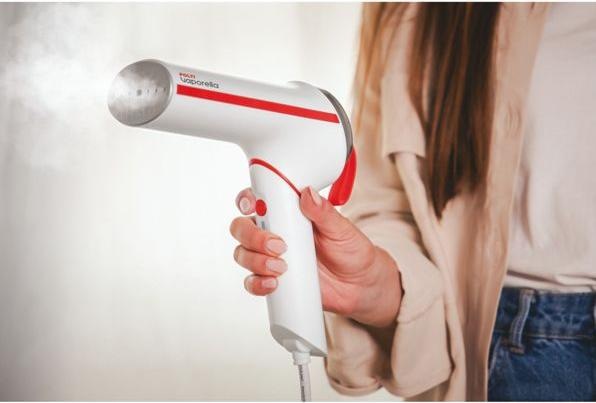 Image du produit Polti VAPORELLA Travel Steamer Rouge GSM50B (800 W, 16 g/min)