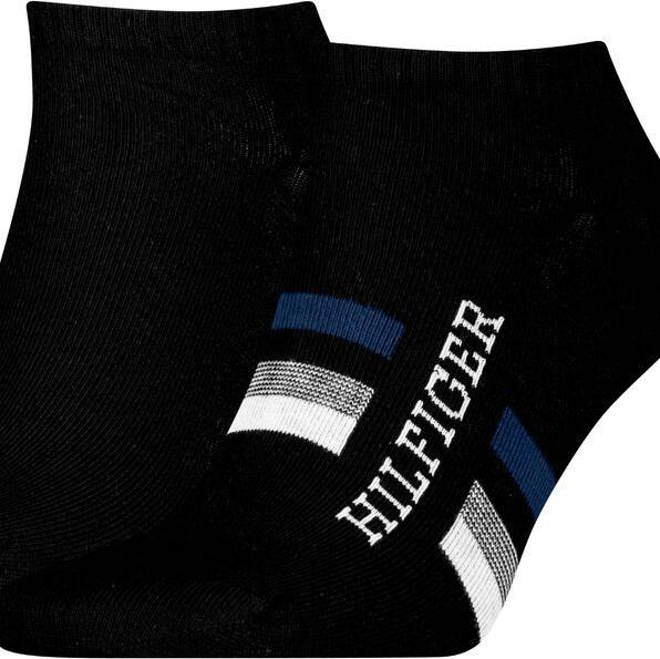 Produktbild Tommy Hilfiger Socken Söckchen 2P Schwarz (2er Pack, 39 - 42)