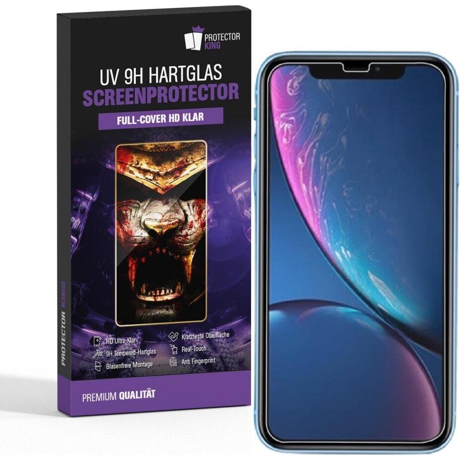 Thumbnail - Protectorking 1x UV Liquid Echtes Tempered 9H Panzerhartglas 3D KLAR (1 Stück, Apple iPhone X), Smartphone Schutzfolie