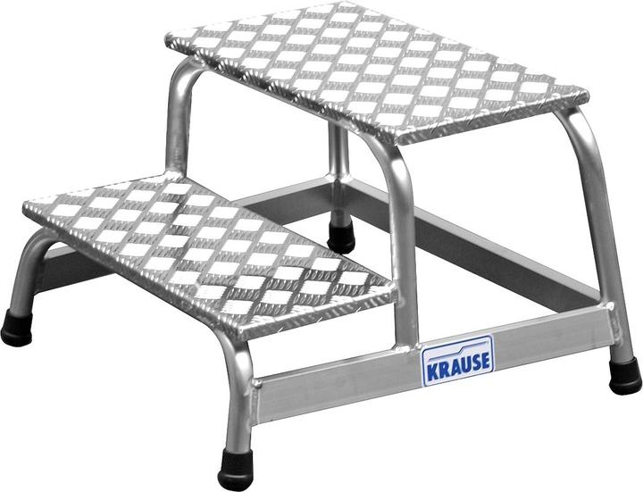 Actual product image Krause 805027 Step stool aluminum (Stile, 68 cm)