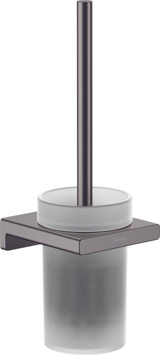 hansgrohe HG Toilet brush set AddStoris wall mounting brushed black