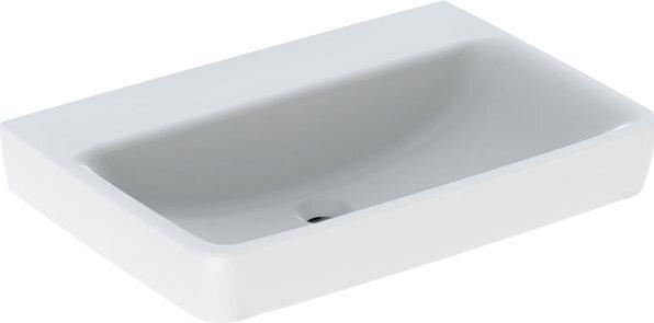 Produktbild Geberit Renova Plan, Waschtisch, 70x48 cm, ohne Hahnloch, ohne Überlauf, 501647 (480 mm, 700 mm)