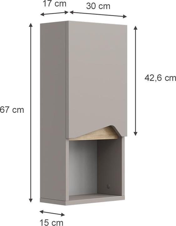 Immagine prodotto Vicco Marelle con porta e scomparto aperto