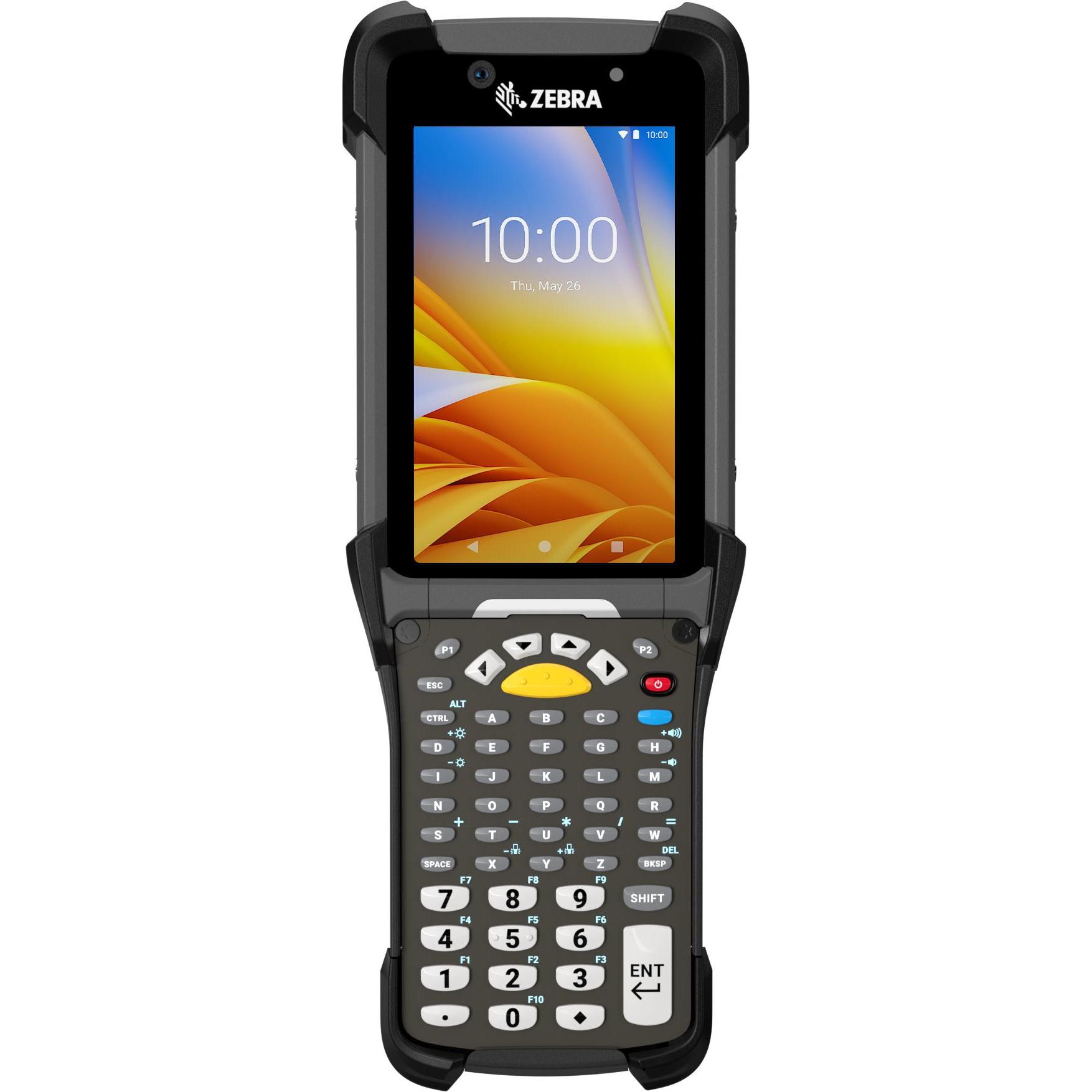 Zebra MC9300 Handheld Mobile Computer 10,9 cm (4.3 Zoll) 800 x 480 Pixel Touchscreen 765 g Schwarz, Barcode-Scanner, Sch...