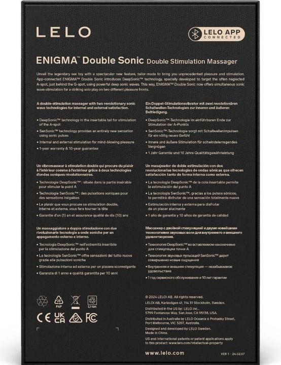 Immagine prodotto LELO Enigma Double Sonic