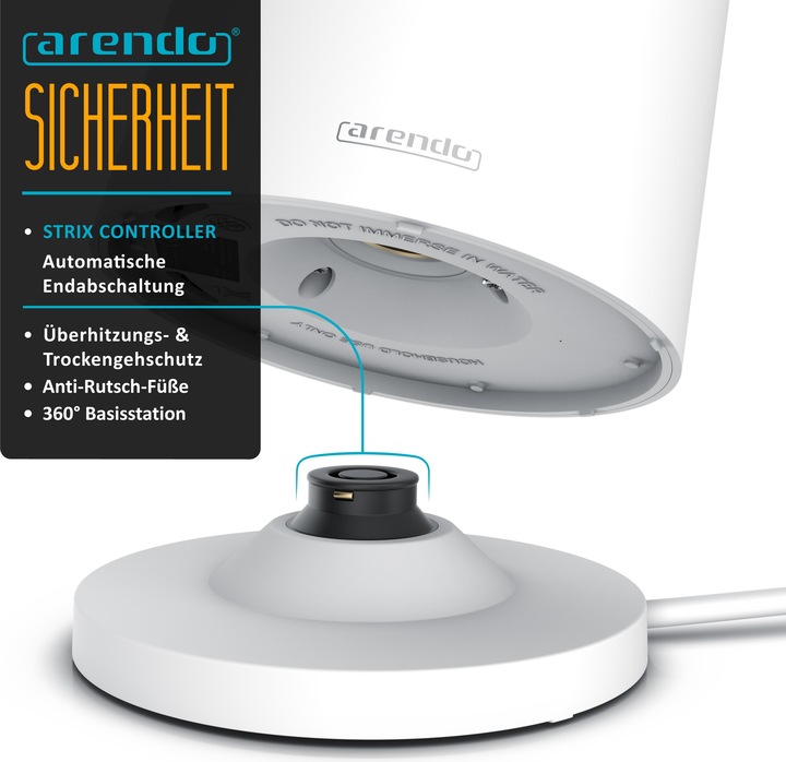 Produktbild Arendo Wasserkocher (1.50 l)