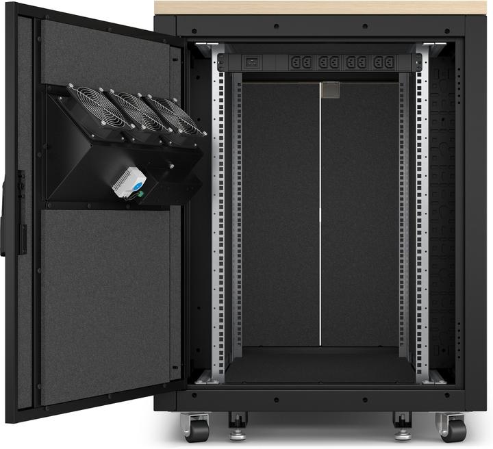 Actual product image APC Network cabinet NetShelter CX AR4017IA Soundproof 17U (17 RU, 19 inch rack)