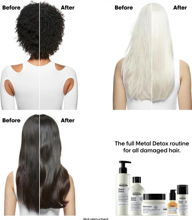 Image du produit L'Oréal Professionnel L'OrÃ©al Professionnel - Pre-shampoo treatment Serie Expert Metal Detox (Pre-shampoo) 250 ml - (Shampooing anti-poux, 250 ml)