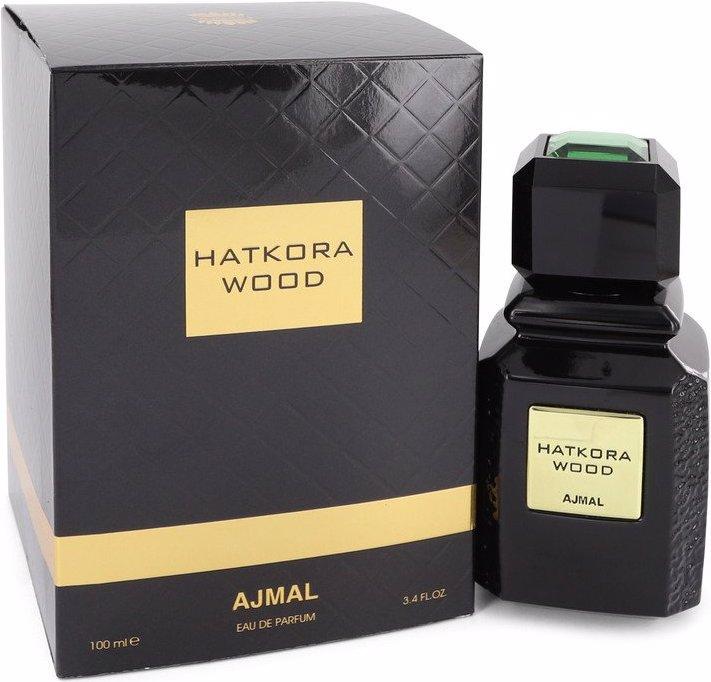 Actual product image Ajmal Hatkora Wood by Eau de Parfum Spray (Unisex) 100 ml (Eau de parfum, 100 ml)
