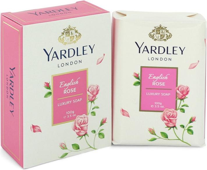 Yardley English Rose by London Luxury Soap 104 ml (Hartseife, 104 ml)