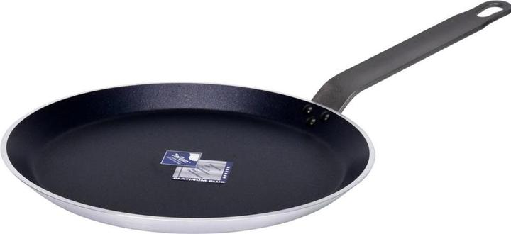 Yato Profi Crepe Pfanne Ø260mm in Gastro-Qualität Aluminium Teflon Beschichtung Crepepfanne (26 cm, Pfannenset + Topfset, Aluminium)