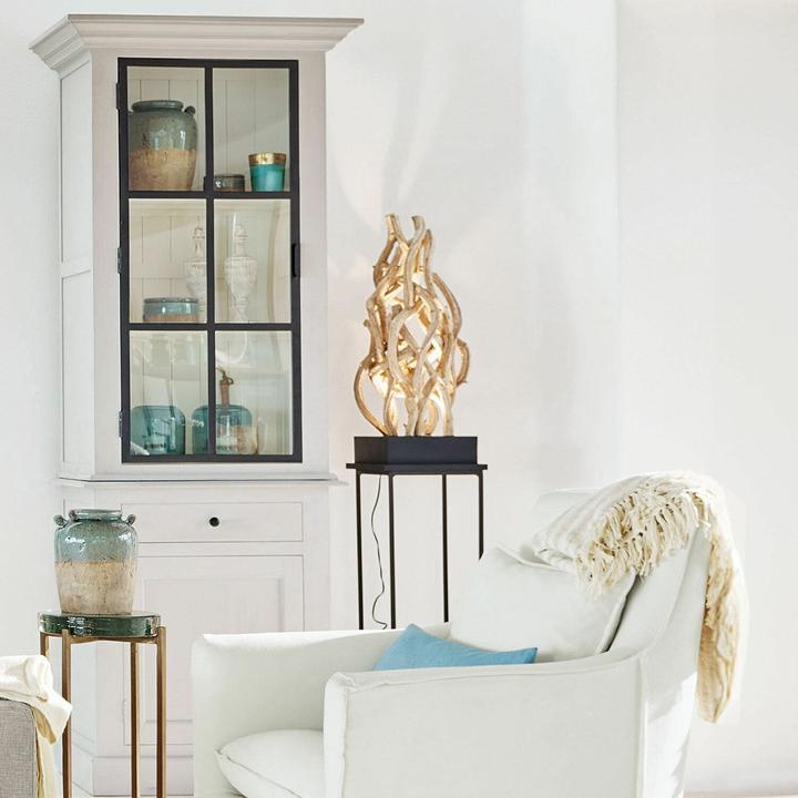 Actual product image Loberon Floor lamp Nadi brown/black (GU10)