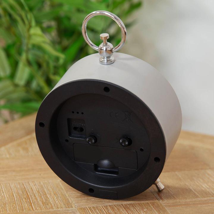 Actual product image Hestia Bee Mantel Clock Metal Case