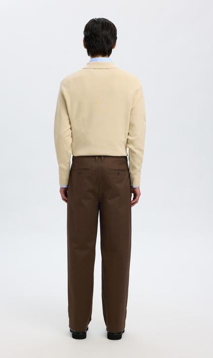 Actual product image Selected Homme Bundfalten Wide Leg Hose (32)