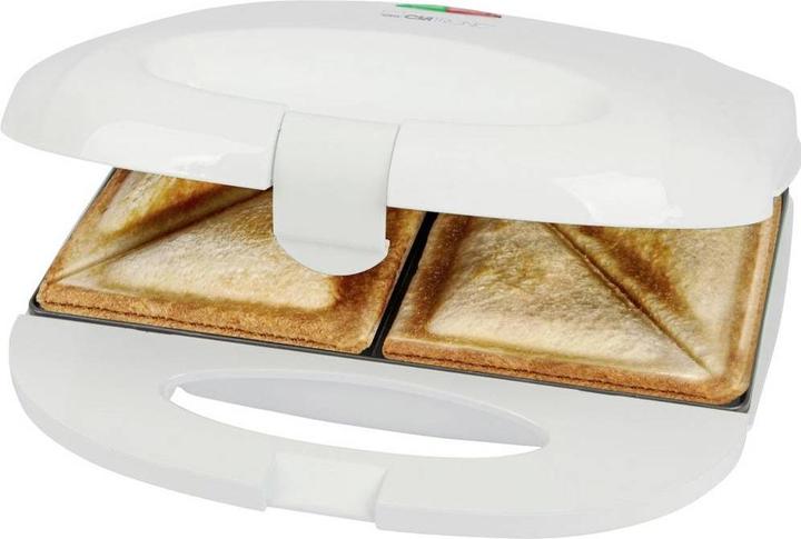 Clatronic ® Sandwichmaker für dreieckige Sandwichplatten Sandwichtoaster mit Antihaftbeschichtung Toa