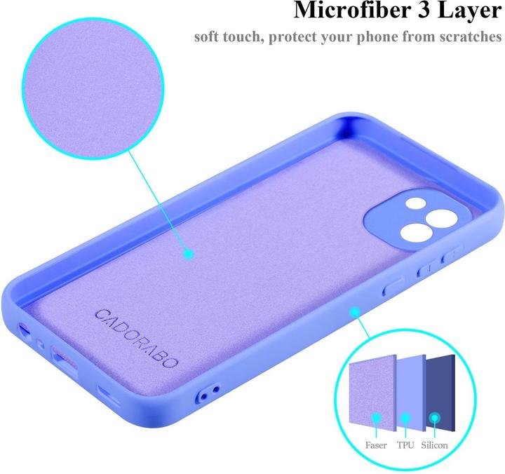 Image du produit Cadorabo Housse pour Samsung Galaxy A03 TPU avec design Liquid Protection (Samsung Galaxy A03)