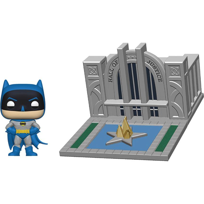 Funko POP! - Batman 80th: Batman & Hall of Justice