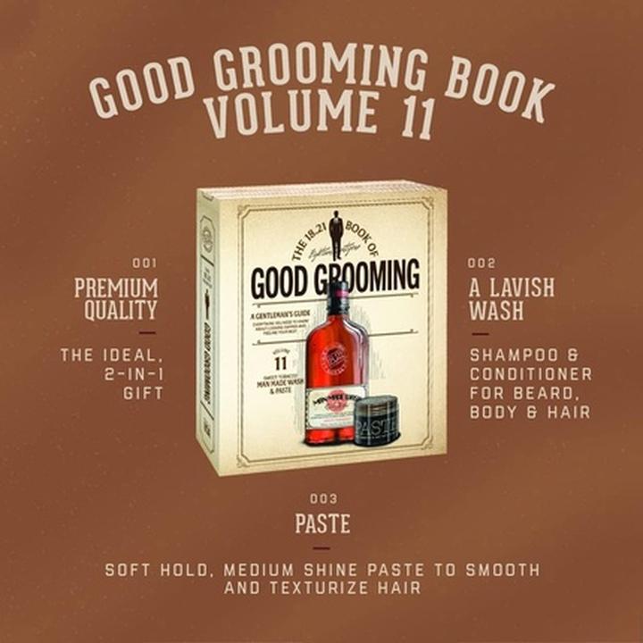 Produktbild 18.21 Man Made Book of Good Grooming Band 11 Set Sweet Tobacco for Men