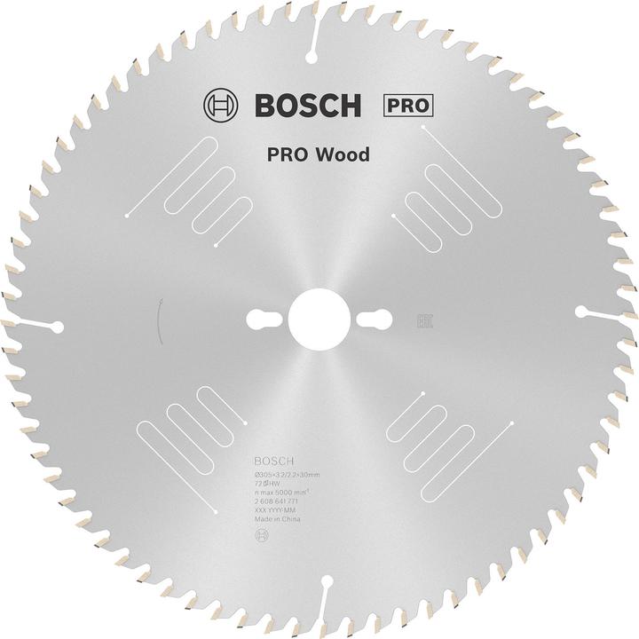Immagine prodotto Bosch Professional Zubehör Lama per sega circolare PRO Wood, 305 x 3,2 x 30 mm