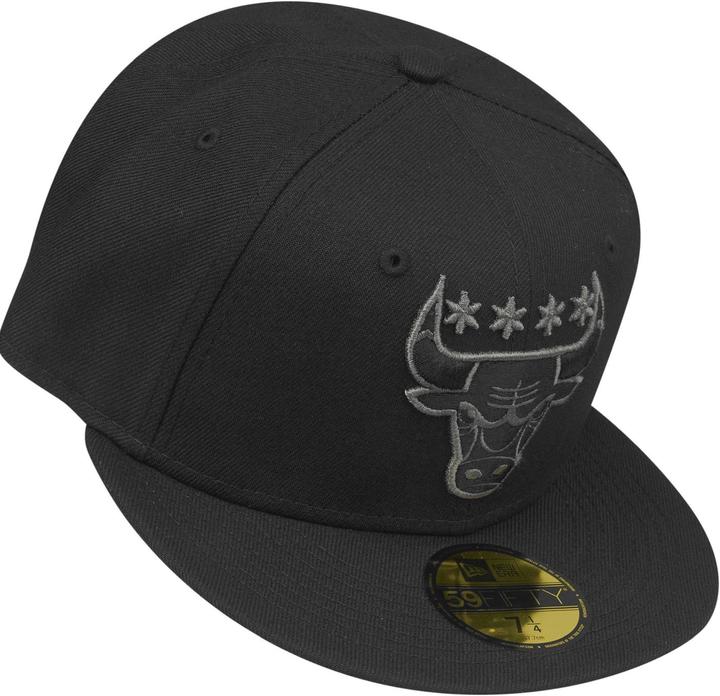 Produktbild New Era 59Fifty Cap - STARS Chicago Bulls schwarz - 7 1/8 (7 1/8)