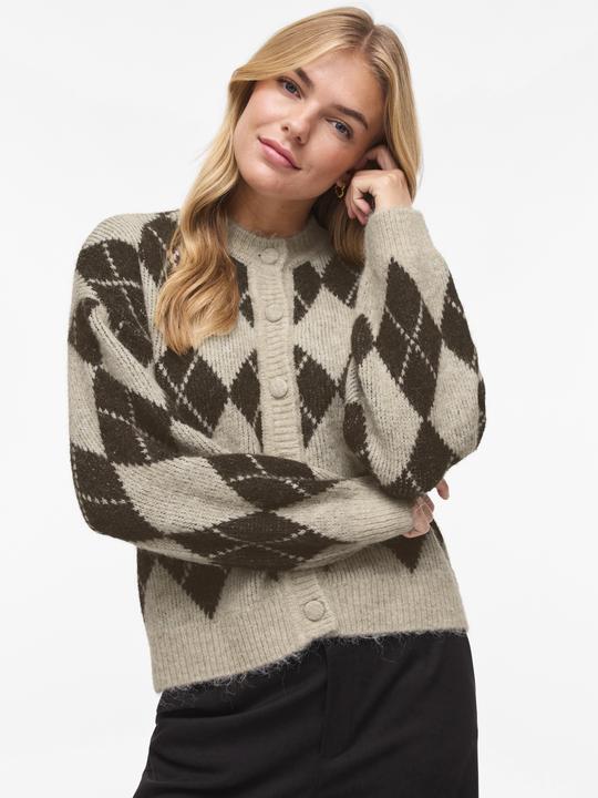 Produktbild Vila VIKARLEY Karierte Strickjacke (XL)