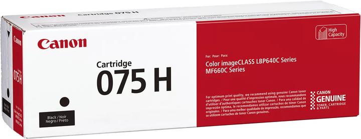 Actual product image Canon Cartridge 075 H BK (FC)