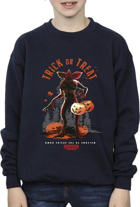 Produktbild Netflix Stranger Things Trick Or Treat Demagorgon Sweatshirt Jungen (128)