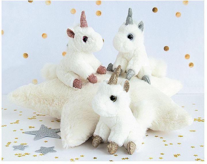 Image du produit Doudou et Compagnie Porte Cles Licorne argent MQ